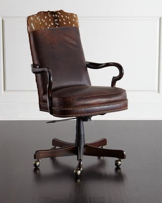 Massoud Vale Hair On Hide Office Chair