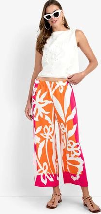 Trina Turk Estella Printed Pant in Daylily at Nordstrom, Size Xx-Large
