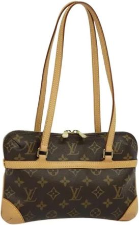Louis Vuitton Pre-owned borse a mano di tela - - Pre-owned - Donna - Marrone - ONE SIZE
