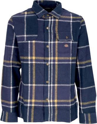 Dickies Hombre, Camisas, Azul, Talla: M