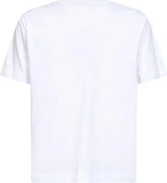 Dries Van Noten Mens Crewneck T-Shirt White Cotton T-Shirts And Polos