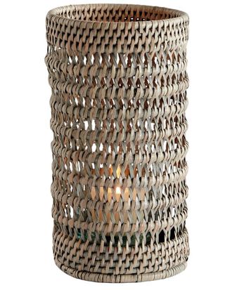 Napa Home & Garden Handmade Burma Rattan Hurricane Small