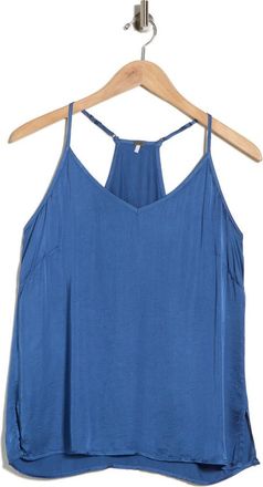 Young Fabulous & Broke Mi Amor Satin Camisole in Lake at Nordstrom Rack, Size X-Small