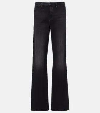 Gucci Web Stripe straight jeans