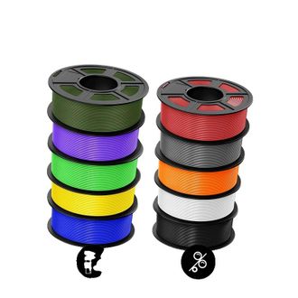 OEM Filamento Para Impresora 3d, Material Pla, F&aacute;cil De Imprimir, Pla 10mix02