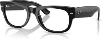 Ray-Ban 52mm Square optical glasses in Black at Nordstrom