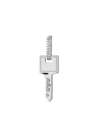 Eéra 18K white gold Key Small earring - women - 18kt White Gold - One Size
