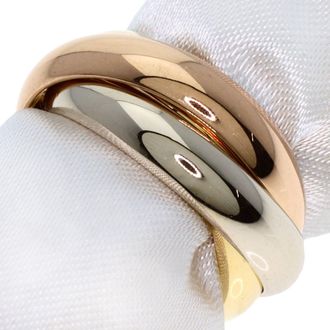 Cartier Trinity Pink White Yellow Band Ring (Pre-Owned)