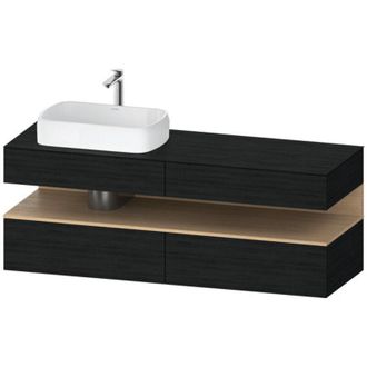 Duravit Duravit Qatego Consola Mueble Bajo Lavabo, 2 Extensiones, 2