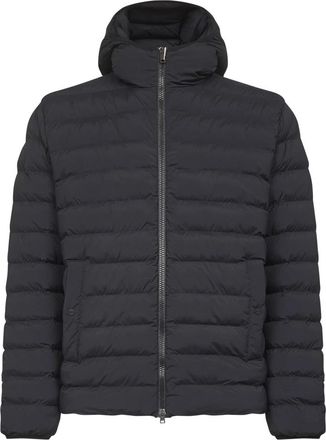 Herno Zwarte Resort Stijl Jassen - Heren - Winterjassen - Zwart - 3XL - Jassen