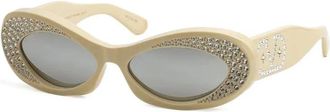 Valentino Dames, Accessoires, Beige, Maat: 57 MM
