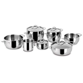 Lagostina Lagostina Euforia Batteria Di Pentole 11 Pezzi In Acciaio Inox Inossidabile - Promozione