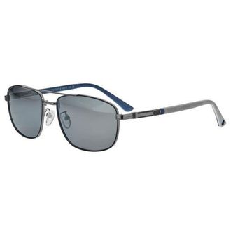 Breed Gotham Polarized Sunglasses in Gunmetal/silver at Nordstrom