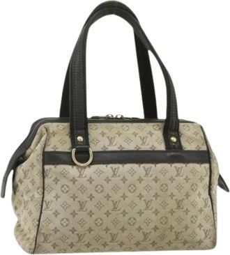 Louis Vuitton Pre-owned Handbags, female, Beige, Size: ONE SIZE Pre-owned Vintage Monogram Mini Canvas Hand Bag