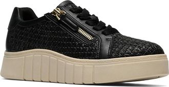 Clarks Mykah Joyfull Womens Shoes Black Raffia : 6.5 B - Medium, Textile