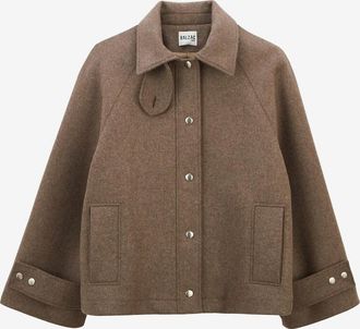 Balzac Paris Kurzer Boxy-Mantel Beauny