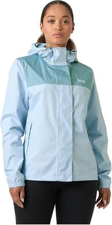 Helly Hansen Rain Jacket Womens Coat Pinnacle Blue : LG, Polyamide