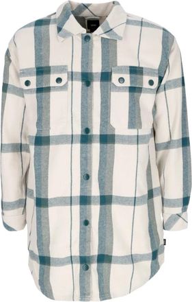 Vans Geruite Shacket voor dames - Dames - Overhemden - Wit - XS - Overhemden