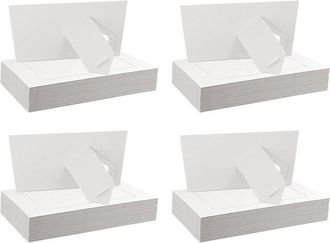 OEM Paquete De 120 Marcos De Fotos De Papel Para Fotos De 4 X 6 Pulgadas, Marcos De Fotos De Cart&oacute;n Blanco Con Soporte, Marco Para Armar T&uacute; Mismo