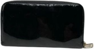 Miu Miu Pre-owned Leather Wallet - Dames - Vintage Accessoires - Zwart - ONE Size - Leer - Vintage