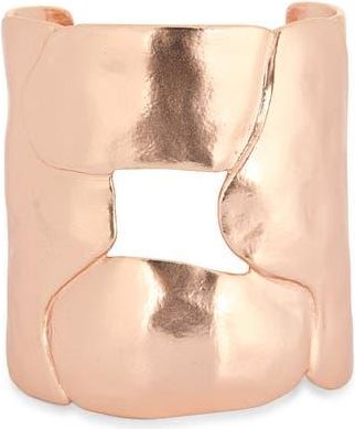 Karine Sultan Cutout Cuff Bracelet in Rose Gold at Nordstrom Rack