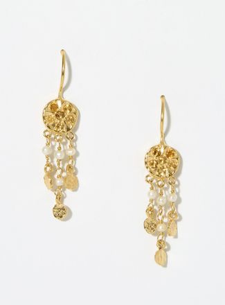 Leticia Ponti Womens Gina pearl earrings