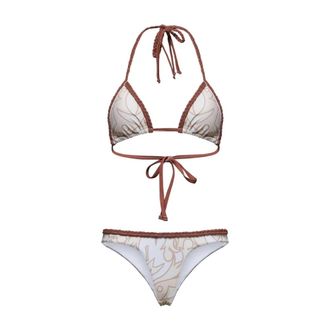 Silvian Heach Bikini con stampa geometrica - - Swimwear - Donna - Beige - S