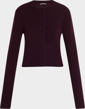 A.L.C. Skyler Cropped Cashmere Cardigan