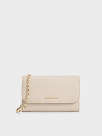 Charles & Keith Octavia Front Flap Long Wallet