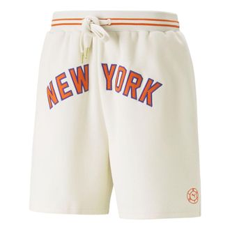 Puma x Rhuigi New York Basketball Shorts Beige Red 539496-65