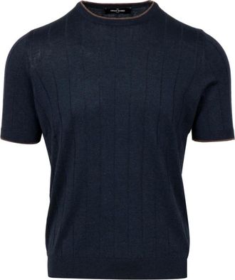 Gran Sasso Heren, Truien, Blauw, Maat: 3XL Zijde