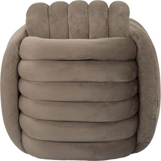 Mauro Ferretti Puff Softy Gris Cm 45x45x45