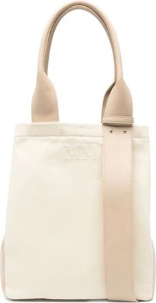 Max Mara Tote Bags, female, Beige, Size: ONE SIZE Pesco Tote