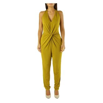 Met Met, Dames, Jumpsuits & Playsuits, Groen, Maat: L