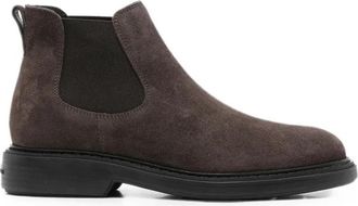 Hogan Chelsea Boots - Heren - Chelseaboots - Bruin - 41 EU - Schoenen