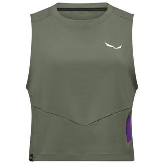 Salewa Pedroc Dry Light Tank Tank Top f&uuml;r Damen | oliv