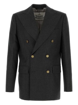 Vivienne Westwood Captain double-breasted blazer - Grey