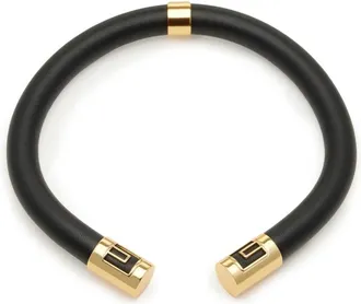 Elisabetta Franchi Accessoires, Dames, Zwart, ONE Size, Ketting met logos