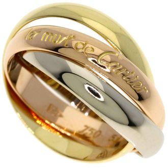 Cartier Yellow Gold (18K) Pink Gold (18K) White Gold (18K) Band Ring (Pre-Owned)