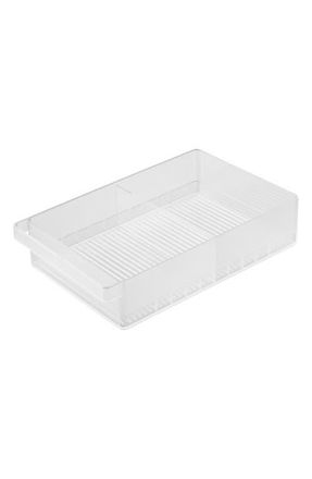 Yamazaki Tableware Wide Fridge Organizer Bin in White at Nordstrom