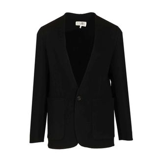 Maison Margiela Single-breasted wool jacket - male - MM6 Maison Margiela - Blazers - Black - XL - Jackets