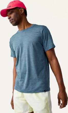 Brooks Mens Luxe T-Shirt Gray XXL