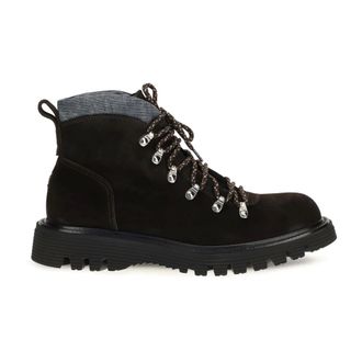 Fratelli Rossetti Stivaletti stringati in camoscio - - Shoes - Uomo - Marrone - 43 EU