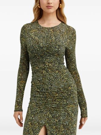 Isabel Marant ruched blouse - Black