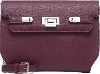 Silvian Heach Schoudertas met Klep en Druksluiting - Dames - Schoudertassen - Rood - ONE Size - Tassen