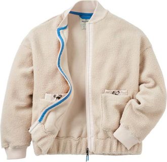 Passenger Lucia Recycled Sherpa Fleece Fleecejacke f&uuml;r Damen | beige