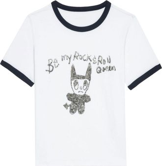 Zadig&Voltaire T-shirt Woos Devil - Bianco