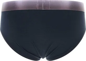 Emporio Armani Mens Stretch Cotton Brief Navy Elastane Underwear