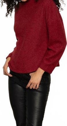 Sanctuary Change Of Pace Top In Crimson