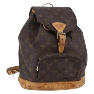 Louis Vuitton Zaino in tela Pre-owned - - Pre-owned - Donna - Marrone - ONE SIZE